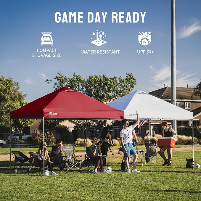 CROWN SHADES 12x12 Pop Up Canopy Tent - Image 8