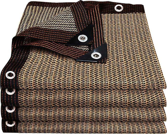Coffee Shade Cloth 80%, Mesh Tarp by Unknown