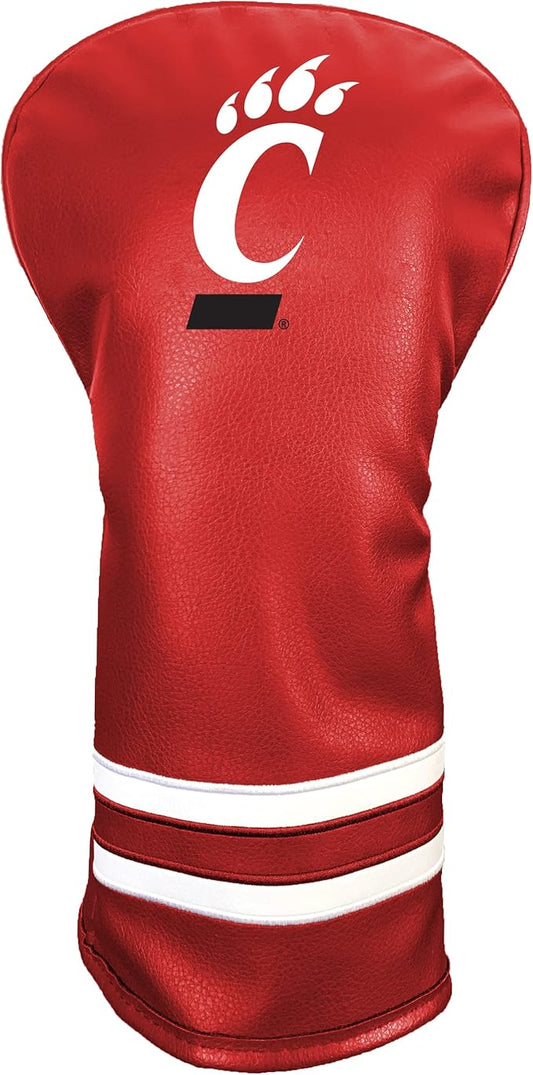 Team Golf NCAA Vintage Driver Golf Club Headcover (Printed), Form Fitting Design, Retro Design with Fleece Lining for Extra Club Protection