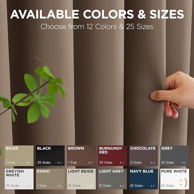 Joydeco Door Curtain Blackout Curtains - Image 7