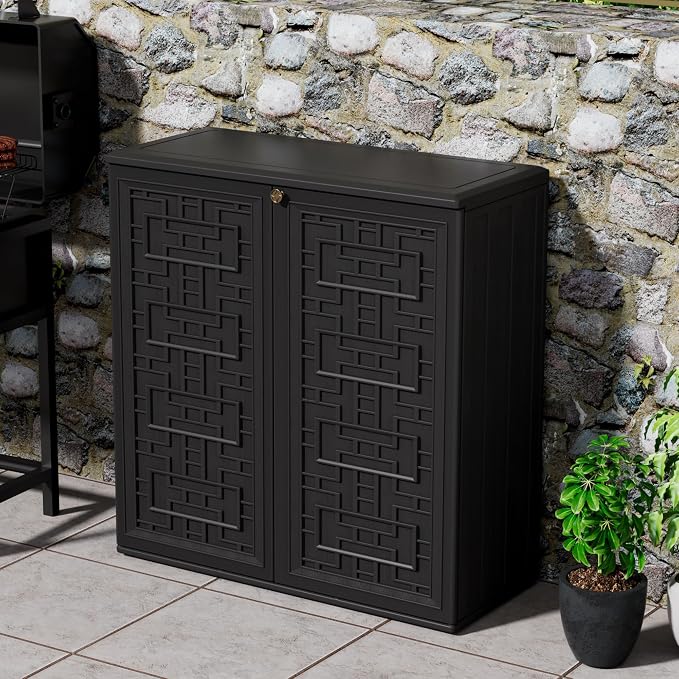 Mrosaa Outdoor Storage Cabinet Waterproof - Image 2