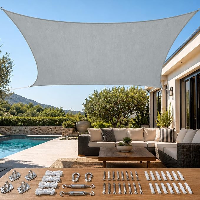 Quictent Waterproof Sun Shade Sail by QUICTENT
