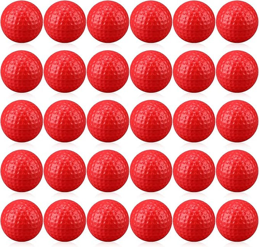 30 Pcs Foam Golf Practice Balls Soft Foam Balls for Golf Practice Realistic Feel and Flight Sport Training