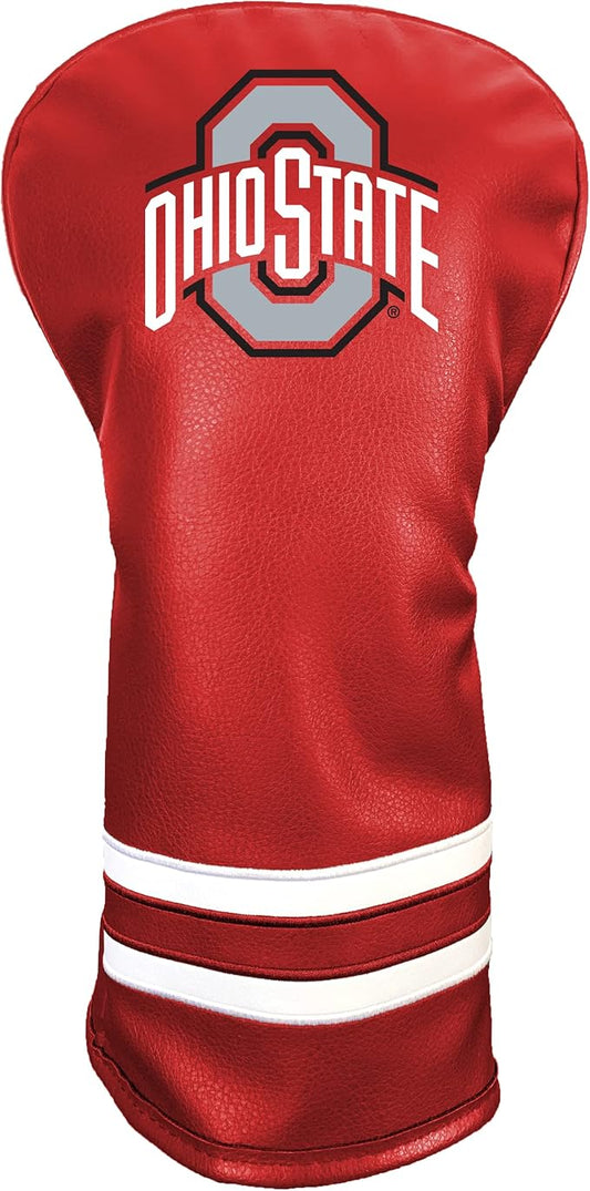 Team Golf NCAA Vintage Driver Golf Club Headcover (Printed), Form Fitting Design, Retro Design with Fleece Lining for Extra Club Protection