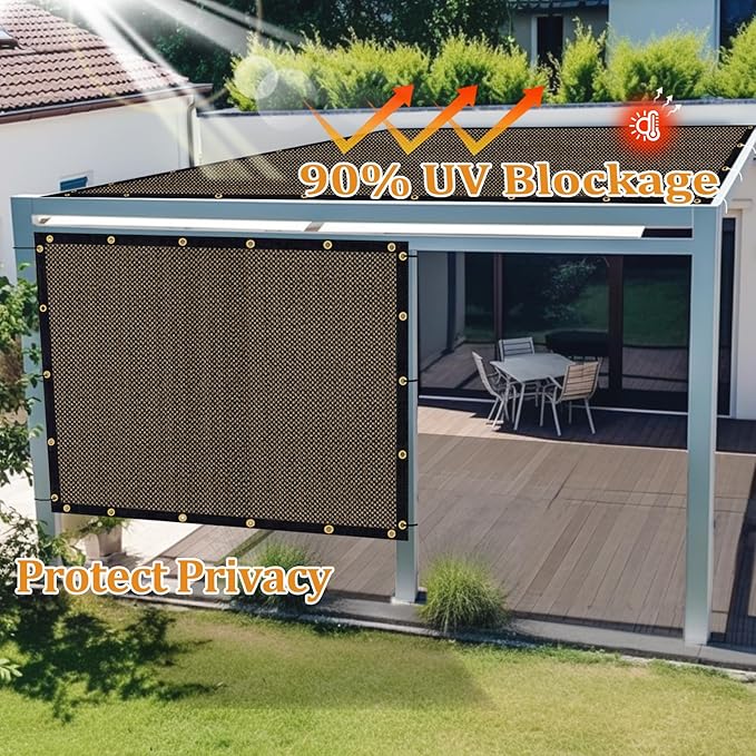 Shade&Beyond Customized Size 4' X 21' Shade Cloth - Image 5