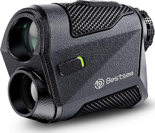 Golf Rangefinder with Slope -1500 Yards Laser Range Finder Golf for Hunter, High-Precision Flag Pole Locking Vibration, 7X Magnification, USB-C Rechargeable Rangefinders Magnet Strip