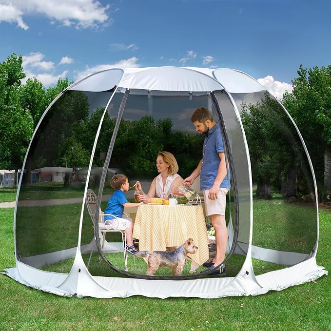 Alvantor Pop Up Screen House Tent, Instant Outdoor Gazebo by Alvantor
