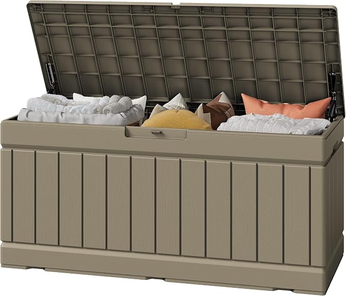 Greesum Outdoor Storage Box 82 Gallon Storage Bin by BuynowfromGreesum