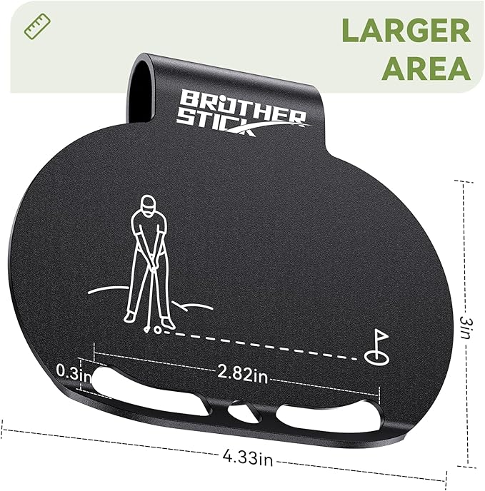 Metal Landing Pads for Golf Bag Accessories for Men Metal Clips for Quick and Easy Access of Golf Bags, Magnetic Golf Towels, Magnetic Golf Rangefinder Strap Golf Accessories Golf Gifts