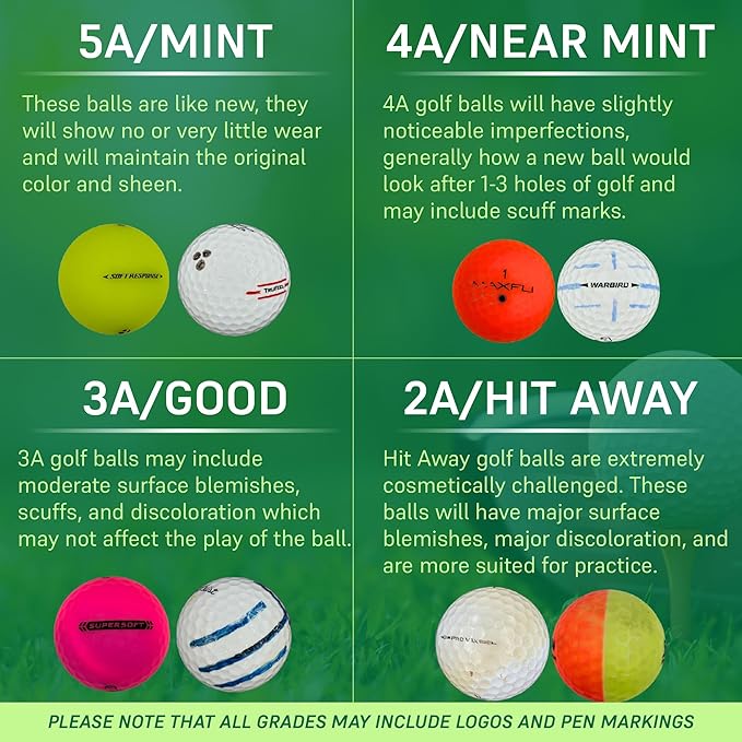 72 Pro V1/Pro V1x Used Recycled Golf Balls in Mesh Bag 3A/2A Condition