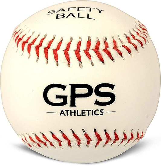 Grady's Pitching School GPS Athletics Low-Impact Soft Training Balls Set of 6 Practice Baseballs for Kids Coach Pitch Suitable for Beginners 6 pcs per Pack