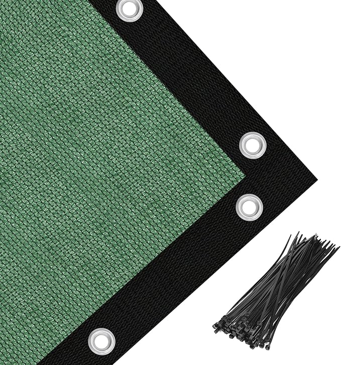 Amagenix 90% Pergola Shade Cover 9' X 9' Sun Shade Cloth - Image 6