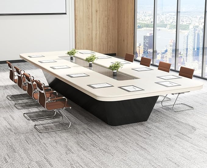 CIMOTA Waiting Room Chairs Leather Office Guest Chair Mid Back Reception Chairs with Sled Base for Meeting/Patient/Conference Room, Coffee Set of 4