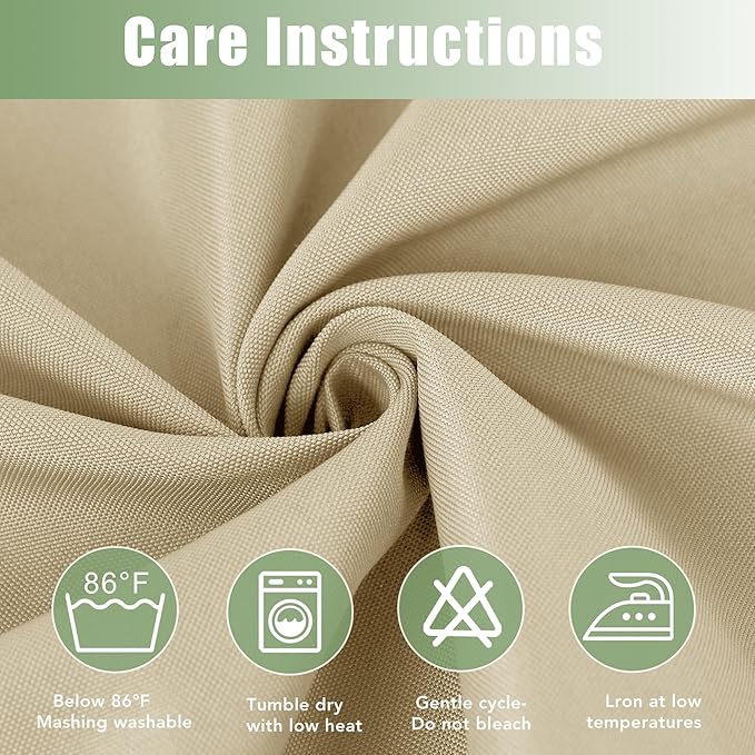 HolidayIdeas 6 Pack Outdoor Curtains - Image 6