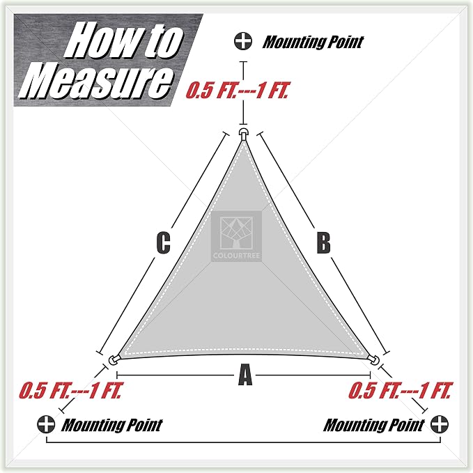ColourTree CTSLT Custom Size Order to Make 14' x 16' x 21.3' Blue Right - Image 8