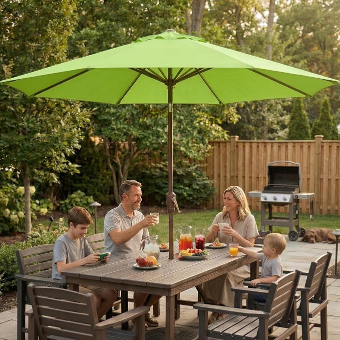 10FT Patio Umbrella, Outdoor Umbrella - Image 4