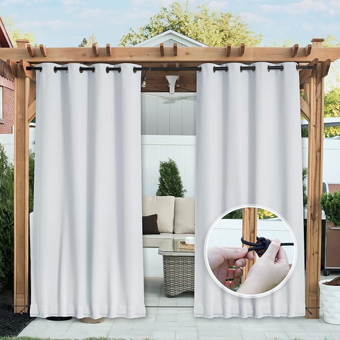 NICETOWN Windproof Outdoor Curtains - Image 6