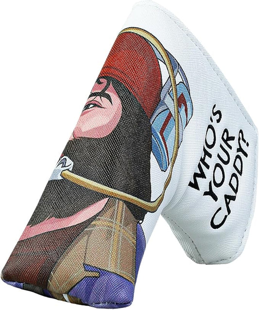 Golf Club Headcover, Funny Driver Head Cover, Mallet Blade Putter Head Cover, Golf Gifts Golf Accessories for Men and Women Golfers