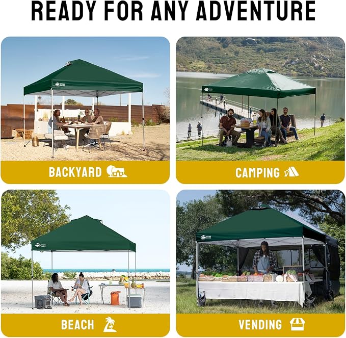 CROWN SHADES 10x10 Pop Up Canopy Tent - Image 5