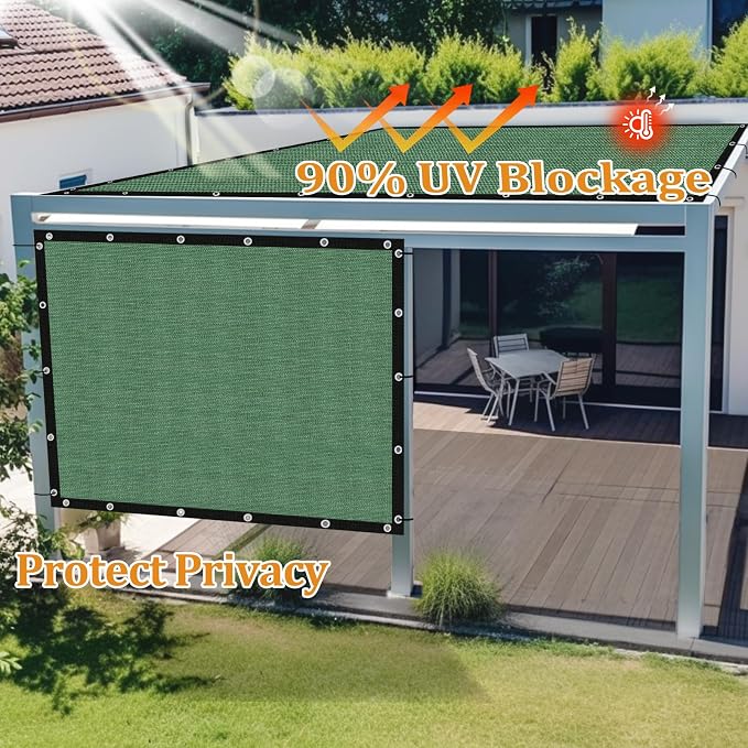 Shade&Beyond Customized Size 90% Sun Shade Cloth - Image 5