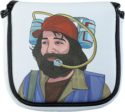 Golf Club Headcover, Funny Driver Head Cover, Mallet Blade Putter Head Cover, Golf Gifts Golf Accessories for Men and Women Golfers