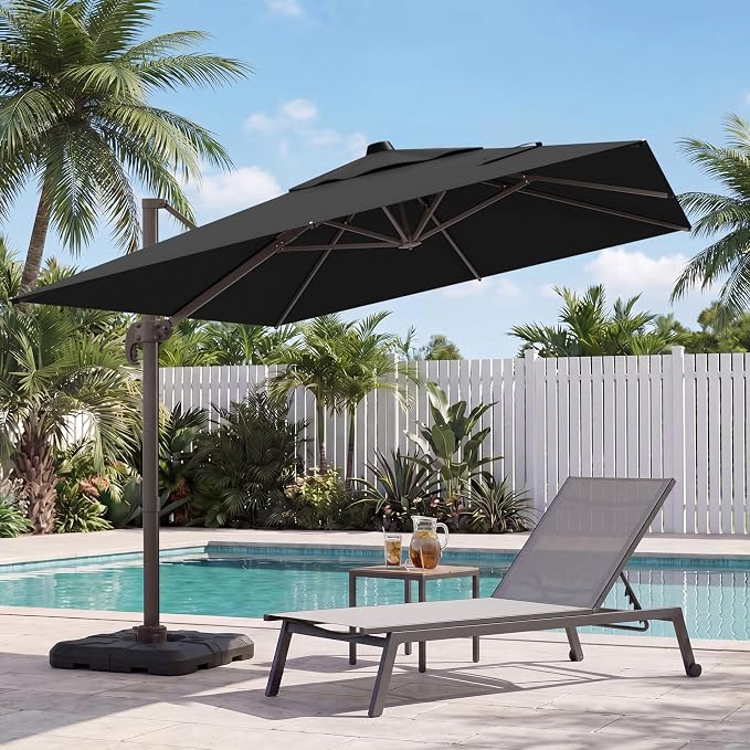 10x10 FT Patio Cantilever Umbrella - Image 6