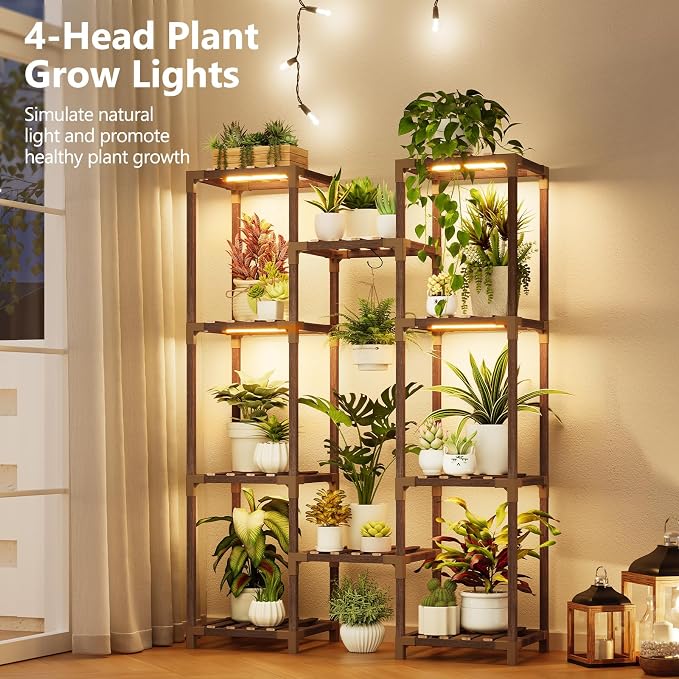 Plant Stand with Grow Light - Image 2