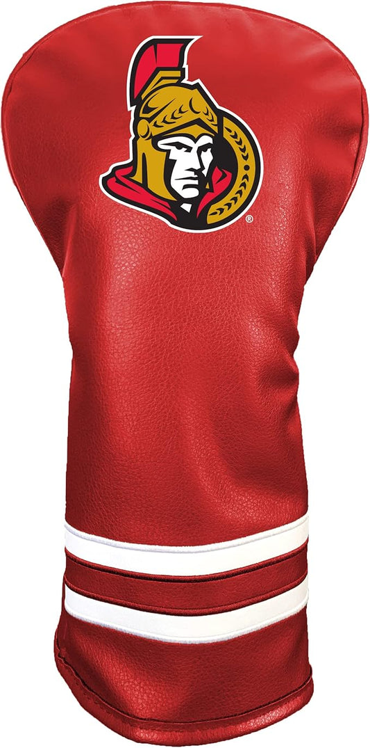 Team Golf NHL Vintage Driver Golf Club Headcover (Printed), Form Fitting Design, Retro Design with Fleece Lining for Extra Club Protection