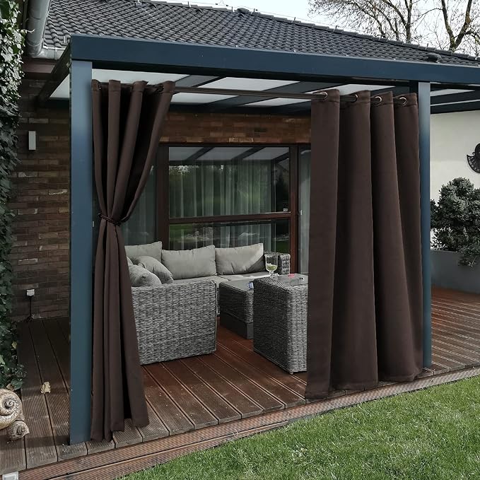 BONZER Waterproof Indoor/Outdoor Curtains - Image 6