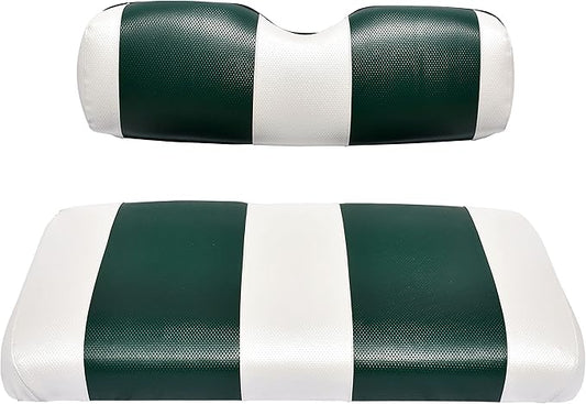Club Car Post-2000 DS Golf Cart Front Replacement Seat Cover Set Made with Marine Grade Vinyl - Staple On Installation
