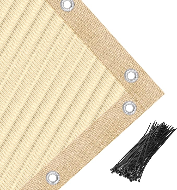 Amagenix 90% Pergola Shade Cover 12' X 24' Sun Shade Cloth - Image 6
