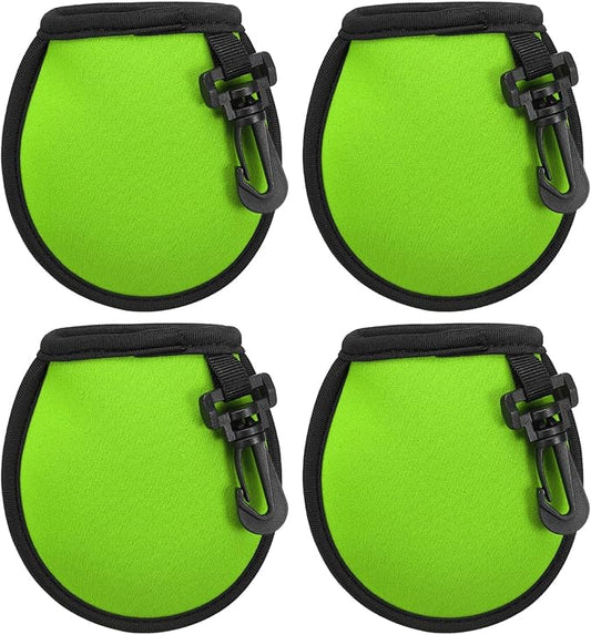 PATIKIL Golf Ball Washer Pouch, Portable Golf Balls Cleaner Pocket Bag with Hanging Clip for Men Golf