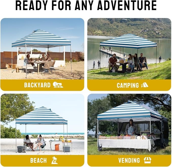 CROWN SHADES 10x10 Pop Up Canopy Tent - Image 4