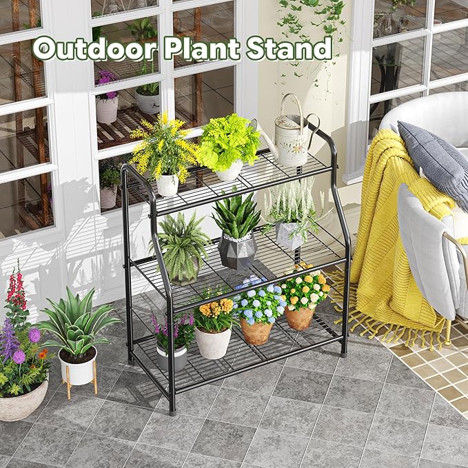 Simple Trending Plant Stand Indoor Outdoor, Plant Shelf - Image 5