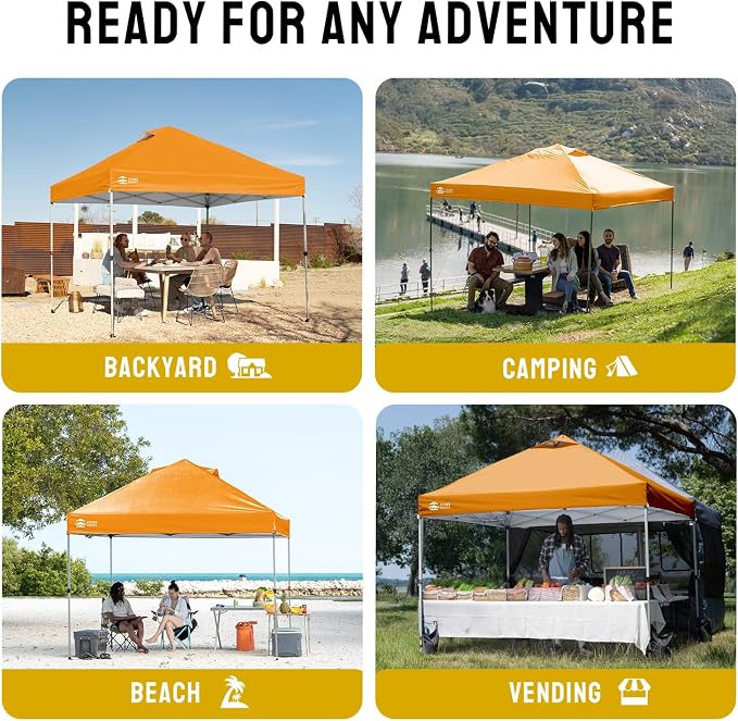 CROWN SHADES 10x10 Pop Up Canopy Tent - Image 4