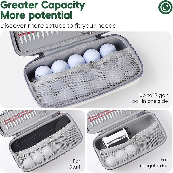 Golf Gifts for Golfers Men Women, 23Pcs Golf Accessories Kit Must Have Golf Balls Golf Tees Glove Holder Golf Ball Liner Pen Divot Repair Tool Score Counter, DIY Gift for Christmas Day Birthday