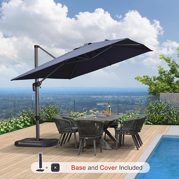 PURPLE LEAF Patio Umbrella - Image 2