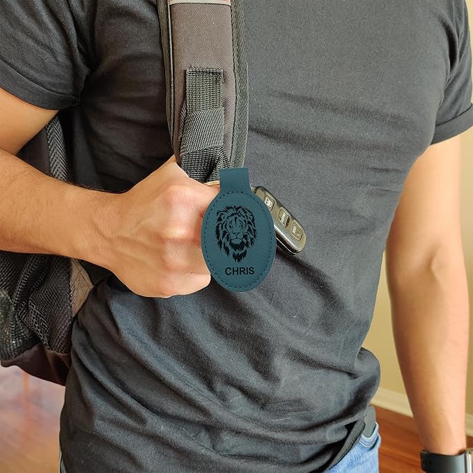 LaserGram Oval Keychain, Sunflowers, Personalized Engraving Included
