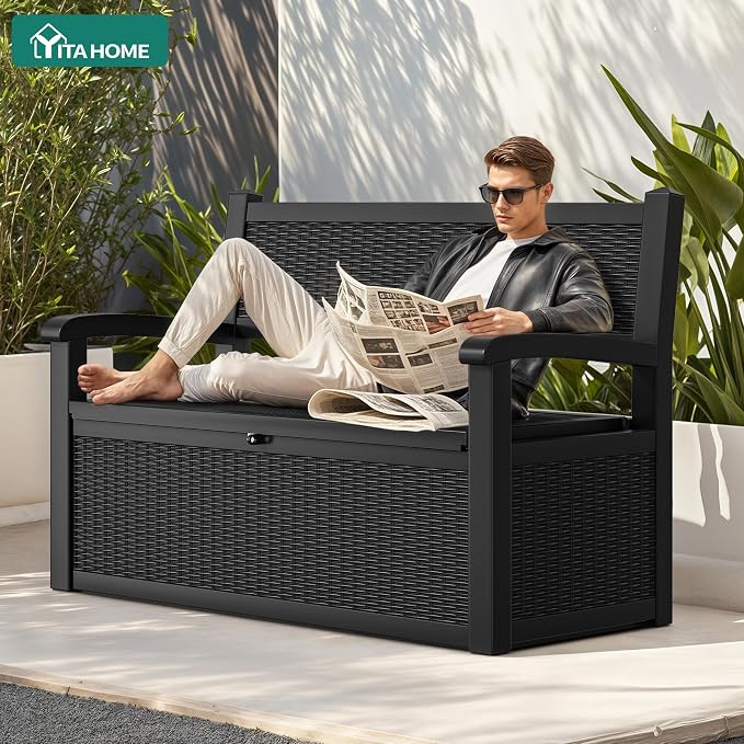 YITAHOME 70 Gallon Deck Bench - Image 5