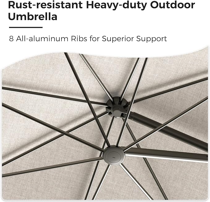Grand patio 10x10 FT Large Patio Umbrella - Image 5