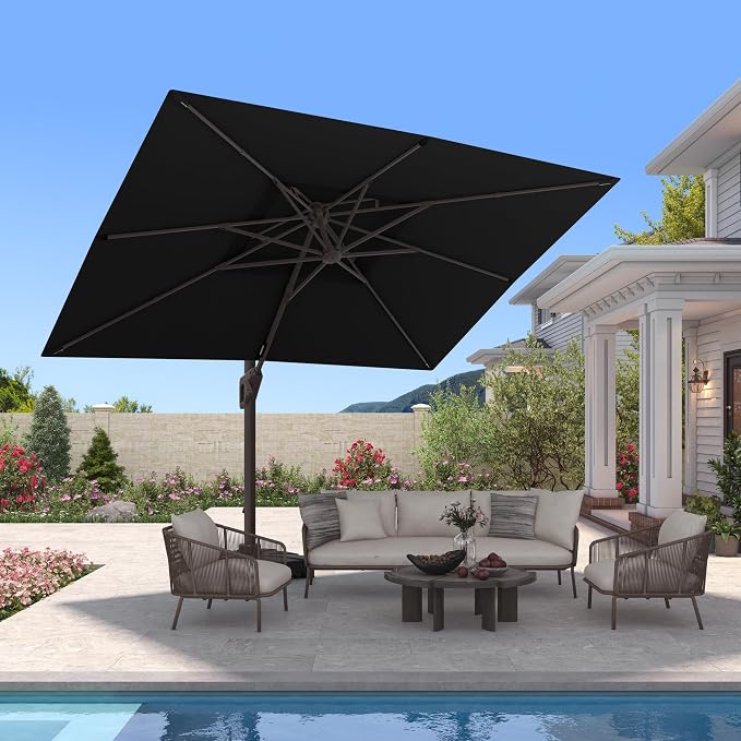 10 X 13 FT Cantilever Patio Outdoor Umbrella - Image 2