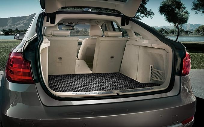 TOUGHPRO Cargo/Trunk Mats Accessories for Cadillac Escalade ESV 3rd Row Up All Weather Heavy Duty (Made in USA) Black Rubber 2021 2022 2023 2024 2025 2026