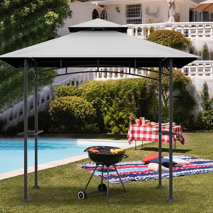 5x8Ft Grill Gazebo Replacement Top - Image 5