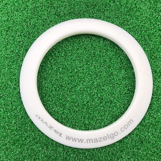 MAZEL Golf Putting Cup/Ring for Training Aid Indoor & Outdoor - All-Direction Practice Hole Putting Accuracy Trainer