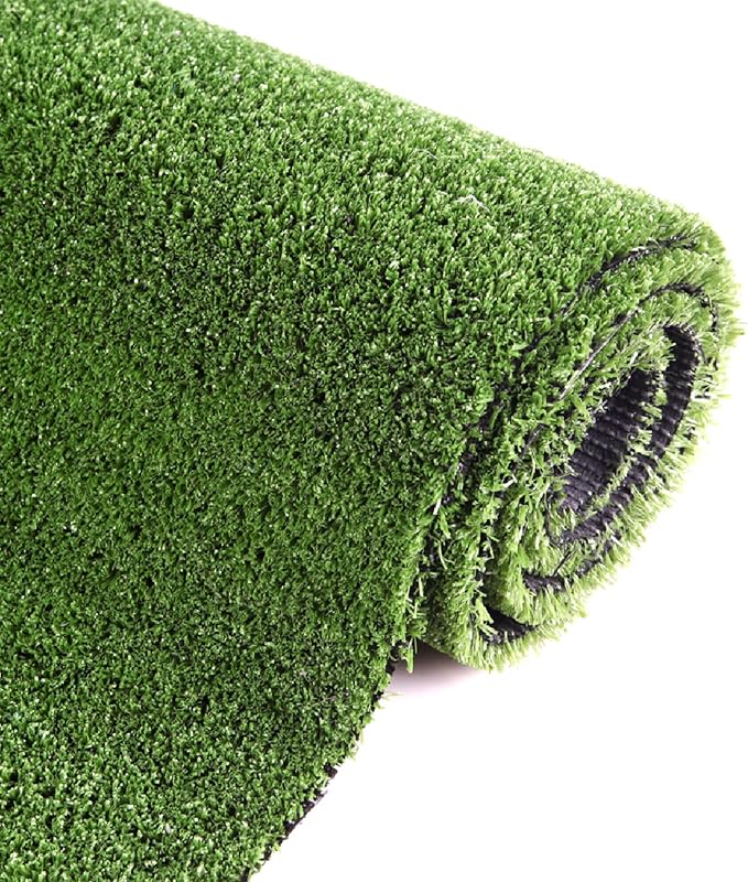 Artificial Grass Turf, 3ft x 22ft 0.4" Pile Height, Indoor Outdoor Fake Astroturf Rug Carpet Mat for Balcony Decor Backyard Patio Backdrop Fence Wall Decorations Dogs