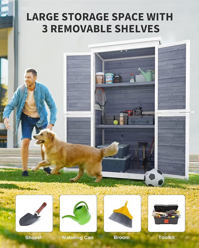 Gizoon Outdoor Storage Cabinet - Image 4