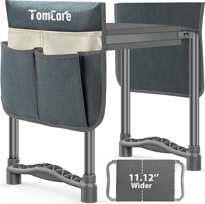 TomCare Garden Kneeler and Seat, 11.12" Kneeling Pad Sturdy Garden Bench by TomCare