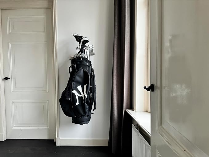Wall Mount Golf Bag Stand for Storage, Golf Storage Organizer for Garage, Club Dock for Golfing Bag - Regular