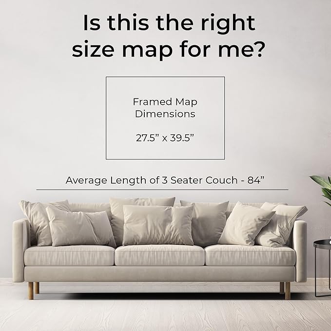 Push Pin Travel Maps Customizable Wall Art - Top Golf Courses USA Map - Black Frame - Personalized Framed Pin Map, Includes 150 Pins - Handcrafted in USA - 27.5" x 39.5"