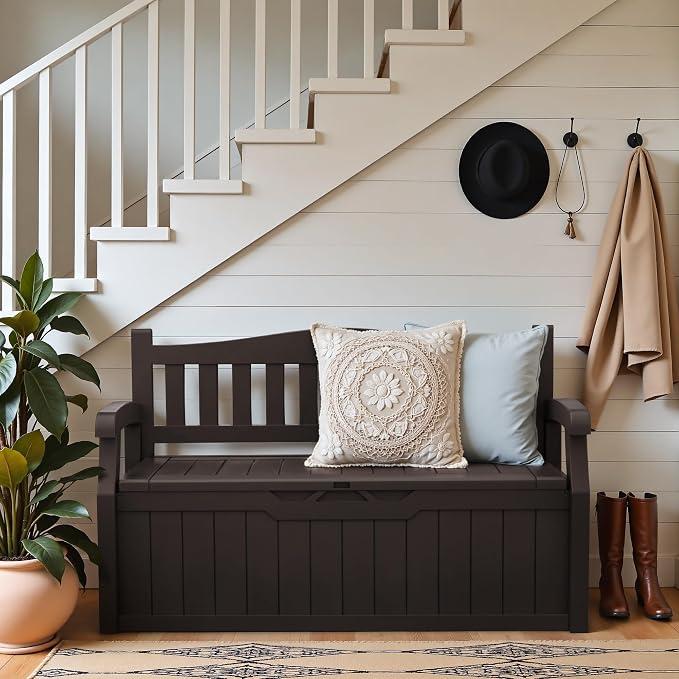 Greesum 80 Gallon Outdoor Storage Bench - Image 2
